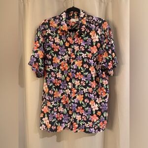 Men’s Floral Pacsun Button Down